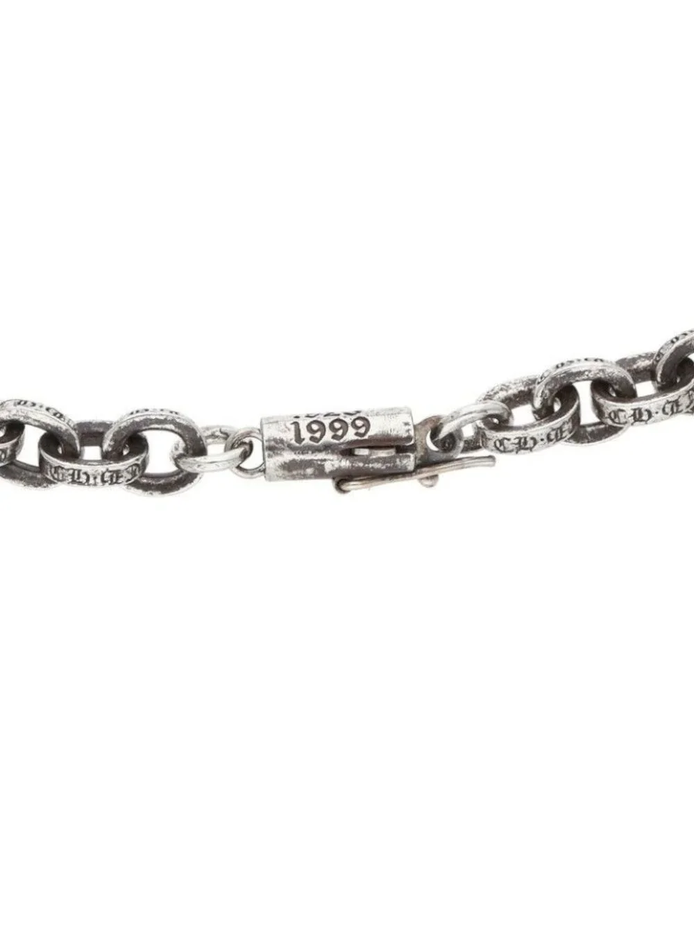 Chrome Hearts Paper Chain Silver Bracelet